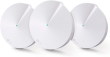 TP-Link DECO M5 - - Wi-Fi-system - - inntil 4500 kvadratfot - maske - 1GbE - Wi-Fi 5 - Bluetooth - Dobbeltbånd (en pakke 3)