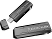 Terratec CINERGY T/A Stick, Dongel, Svart, USB 2.0, 2GHz, AV, S-video