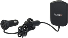 Technaxx Family Car Charger TE14 - Bilstrømadapter - 2.4 A - 4 utgangskontakter (USB)