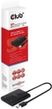 Club 3D SenseVision - Ekstern videoadapter - USB 3.1 Gen 1 - 2 x HDMI