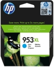 HP 953XL - 18 ml - Høy ytelse - cyan - original - blister - blekkpatron - for Officejet Pro 77XX, 82XX, 87XX