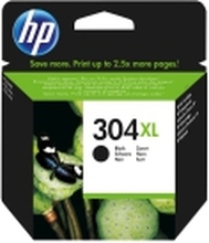 HP 304XL - Høy ytelse - svart - original - blister - blekkpatron - for AMP 130 Deskjet 26XX, 37XX ENVY 50XX
