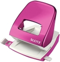 Leitz WOW NeXXt - Hullstanser - 30 ark / 3 mm - plast, metall - metallisk rosa