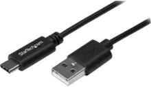 StarTech.com 4m 13ft USB C to A Cable - USB 2.0 USB-IF Certified - USB Type C to USB Type A Cable M/M - USB-C Charging Cable - USB A to C (USB2AC4M) - USB-kabel - 24 pin USB-C (hann) til USB (hann) - USB 2.0 - 4 m