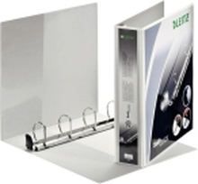 Leitz SoftClick Premium - Ringperm for presentasjoner - bokryggbredde: 69 mm - for A4 Maxi - kapasitet: 380 ark - hvit