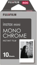 Fujifilm Instax Mini Monochrome - Svart/hvit hurtigvirkende film - instax mini - ISO 800 - 10 eksponeringer