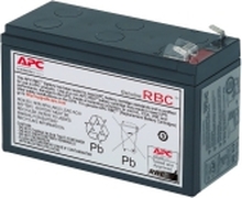 APC Replacement Battery Cartridge #17 - UPS-batteri - 1 x batteri - blysyre - svart - for P/N: BE850G2, BE850G2-CP, BE850G2-FR, BE850G2-IT, BE850G2-SP, BVN900M1, BVN950M2