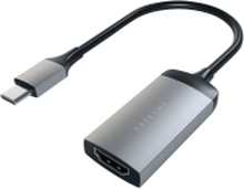 Satechi ST-TC4KHAM - Video adapter - 24 pin USB-C hann til HDMI hunn - 20.3 cm - romgrå - 4K-støtte