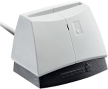 CHERRY SmartTerminal ST-1144 - SMART-kortleser - USB 2.0 - hvit (topp), svart sokkel