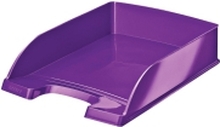 Leitz WOW - Brevbakke - for A4 - metallisk purpur