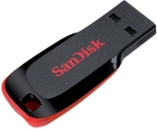 SanDisk Cruzer Blade - USB flash-stasjon - 16 GB - USB 2.0
