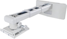 Optoma OWM3000 - Brakett - teleskopisk - for projektor - veggmonterbar - for Optoma EH319, EH320, HZ48, W319, W320, X319, X320, X340, ZU500