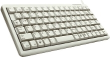 CHERRY Compact-Keyboard G84-4100 - Tastatur - USB - QWERTY - USA - lysegrå