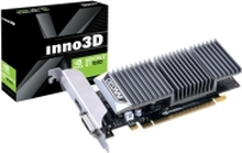 Inno3D GeForce GT 1030 0dB - Grafikkort - GF GT 1030 - 2 GB GDDR5 - PCIe 3.0 x16 - DVI, HDMI - uten vifte