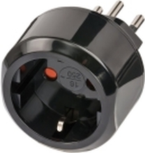 brennenstuhl - Strømkoblingsadapter - CEE 7/4 (hunn) til SEV 1011 (hann) - 250 V - 10 A - Liechtenstein, Sveits