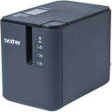 Brother P-Touch PT-P950NW - Etikettskriver - termotransfer - Rull (3,6 cm) - 360 x 720 dpi - inntil 80 mm/sek - USB 2.0, LAN, Wi-Fi(n), USB-vert - kutter