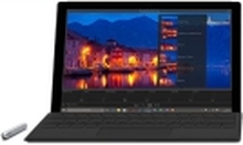 Microsoft Surface Pro Type Cover (M1725) - Tastatur - med styrepute, akselerometer - Nordisk - svart - kommersiell - for Surface Pro (I midten av 2017), Pro 3, Pro 4