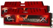 G.Skill Ripjaws-X - DDR3 - sett - 16 GB: 2 x 8 GB - DIMM 240-pin - 1600 MHz / PC3-12800 - CL10 - 1.5 V - ikke-bufret - ikke-ECC