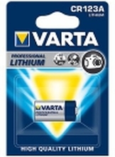 Varta Photo Lithium - Batteri CR123A - Li - 1430 mAh