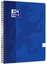 Notesbog A4+ Oxford Touch´ blå linjeret 90g m/140 sider