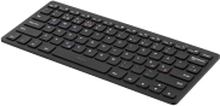 DELTACO TB-631 mini - Tastatur - Bluetooth - Nordisk - svart