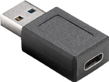 Goobay USB-C - USB 3.0 A, F/M, USB 3.0 A, USB C, Sort