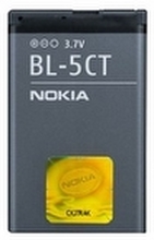 Nokia BL-5CT - Mobiltelefonbatteri - Li-Ion - 1050 mAh - for Nokia 3720, 5220, 6303, 6303i, 6730, C3-01, C5-00, C6-01