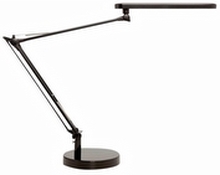 Unilux Mambo - Skrivebordslampe - LED-lyspære - klasse A+ - 4000 K - svart