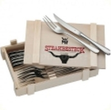 WMF - Steak knife/fork set - 12 pcs - 23 cm - rustfritt stål