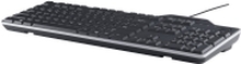 Dell KB813 Smartcard - Tastatur - USB - QWERTY - Dansk - svart