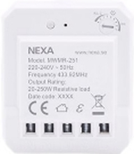 Nexa MWMR-251 - Dimmer - trådløs - 433.92 MHz