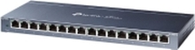 TP-Link TL-SG116 - Switch - 16 x 10/100/1000 - stasjonær