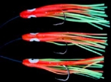 R.T. Rig10 Octopus 10cm Red/Yellow 0.60mm 2 #3/0 Hooks