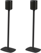 Flexson S1-FSX2 - Stativ - for høyttaler(e) - svart - plassering på gulv (en pakke 2) - for Sonos One (svart)
