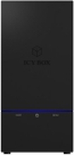 ICY BOX IB-RD3621U3 - Harddiskarray - 2 brønner (SATA-600) - USB 3.0 (ekstern)