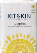 Kit and Kin Biodegradable Disposable Diapers Panda Junior (15kg +), Mix Patterns, 30 pcs (KAK00044)