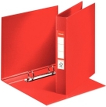 Esselte - Ringperm - bokryggbredde: 40 mm - for A5 - kapasitet: 190 ark - rød