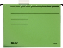 Leitz ALPHA - Hengefil - for A4 - grønn