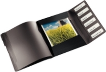 Leitz Solid - Klassifikasjonsmappe - 6 deler - for A4 - kapasitet: 200 ark - med fliker - svart