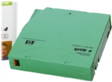 HPE RW Data Cartridge - LTO Ultrium 4 - 800 GB / 1.6 TB - påskrivningsetiketter - grønn - for HPE MSL4048 StorageWorks Enterprise Modular Library E-Series StoreEver Ultrium 1840
