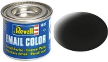 Revell Email Color 08 Black Mat 14ml., Scale Model Engineering Objects