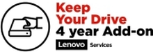 Lenovo Keep Your Drive Add On - Utvidet serviceavtale - 4 år - for ThinkPad P1 P1 (2nd Gen) P1 Gen 4 P16 Gen 1 P17 Gen 1 P43 P51 P52 P53 P72 P73