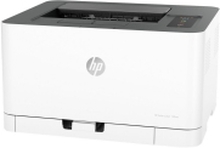 HP Color Laser 150nw - Skriver - farge - laser - A4/Legal - 600 x 600 dpi 4 spm (farge) - inntil 18 spm - kapasitet: 150 ark - USB 2.0, LAN, Wi-Fi(n)