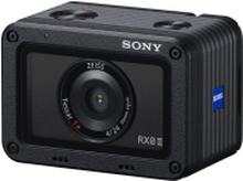 Sony RX0 II - Actionkamera - 4K / 30 fps - 15.3 MP - Carl Zeiss - Wi-Fi, Bluetooth - under vannet inntil 10 m - svart