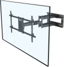 Multibrackets M Universal Long Reach Arm - Brakett - for flatpanel - svart - skjermstørrelse: 50-90 - veggmonterbar