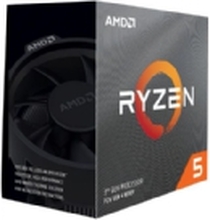 AMD Ryzen ™ 5 2600 - 3,6 GHz - 6 kjerner - 12 tråder - 16 MB cache - Socket AM4 - PIB / WOF