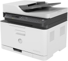 HP Color Laser MFP 179fnw - Multifunksjonsskriver - farge - laser - A4 (210 x 297 mm) (original) - A4/Letter (medie) - opp til 14 spm (kopiering) - opp til 18 spm (trykking) - 150 ark - 33.6 kbps - USB 2.0, LAN, Wi-Fi(n)