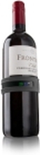 Vacu Vin 7236303, Festbart flasketermometer, Skala, Grafitt, 4 - 22 °C
