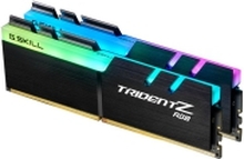 G.Skill TridentZ RGB Series - DDR4 - sett - 32 GB: 2 x 16 GB - DIMM 288-pin - 3600 MHz / PC4-28800 - CL18 - 1.35 V - ikke-bufret - ikke-ECC