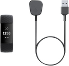 Fitbit - Ladekabel for smartarmbåndsur - USB hann - 50 cm - svart